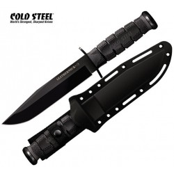 Couteau Cold Steel Leatherneck Semper Fi Acier D2 Manche Griv-Ex Etui Secure-Ex CS39LSFC - Livraison Gratuite