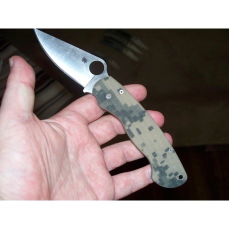 Couteau sc81gpcmo Spyderco Para Military Digital Camo 