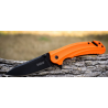 Couteau Kershaw Barricade A/O Lame Acier 8Cr13MoV Manche GFN Orange KS8650 - Livraison Gratuite