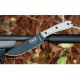 Couteau ESEE 6 Modified Handle Lame Acier Carbone 1095 Manche Micarta Etui Cuir Made USA ES6HM - Livraison Gratuite
