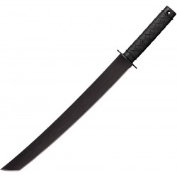 Sabre Cold Steel Tactical Wakizashi Machete Lame Acier Carbon 1055 Manche ABS Etui Cor-Ex CS97TKLZ - Livraison Gratuite 