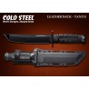 Couteau Tactical Cold Steel Leatherneck Tanto Lame Acier D2 Manche Griv-Ex Etui Secure-Ex CS39LSFCT - Livraison Gratuite