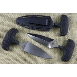 Push Dagger Cold Steel Safe Maker I AUS-8 Manche Kray-Ex Etui Kydex CS12DBST - Livraison Gratuite