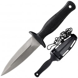 Couteau Cold Steel Counter TAC II Lame Acier AUS 8 Manche Kray-Ex Etui Kydex CS10BCTM - Livraison Gratuite