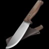 Couteau Bushcraft Condor Swamp Romper Lame Carbone 1075 Manche Noyer Etui Cuir In El Salvador CTK390045HC - Livraison Gratuite