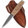 Couteau Condor Primitive Mountain Carbone 1075 Manche Micarta Etui Cuir Made El Salvador CTK39184 - Livraison Gratuite