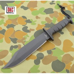 Couteau ONTARIO SP-10 Raider Bowie Lame Acier Carbone 1095 Etui Cordura Made In USA ON8684 - Livraison Gratuite