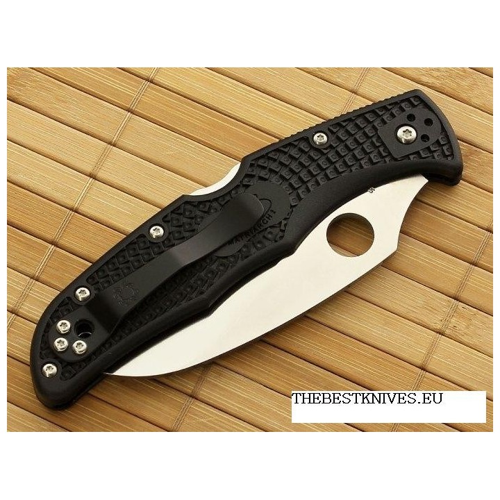 Couteau Spyderco Matriarch 2 Acier AUS-8 Spyderco Made In Japan SC12SBK2 - Livraison Gratuite
