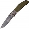 Couteau Elite Tactical Rapid Lock Green Tanto Serr Acier 8Cr13Mov Manche G-10 ELT1027GN - Livraison Gratuite