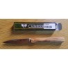 Couteau Vendetta Stiletto Cudeman Lame Acier Vanadium Molybdenum Manche Olive Made In Spain CUD408L - Livraison Gratuite