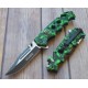 Couteau Tac Force Skull Rescue Linerlock A/O Lame Acier 440 Manche Alu Cutter/Brise Vitres TF809GN - Livraison Gratuite