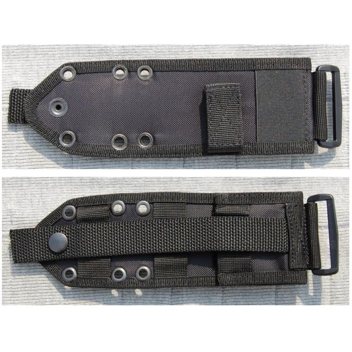 Couteau De Survie ESEE Model 4 Part Serrated Acier 1095 Serrated Manche Micarta RC4SMB - Livraison Gratuite