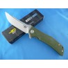 Couteau Bestech Knives Scimitar Lame Acier D2 Manche Green G-10 Linerlock BTKG05B1 - Livraison Gratuite