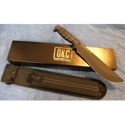 Couteau de Combat Ontario SP-53 Bolo Lame Acier 5160 Manche Kraton Etui Nylon Made USA ON8689 - Livraison Gratuite