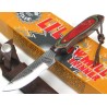 COUTEAU DE FORGE CHASSE style ANZA - FABRICATION ARTISANALE à partir d'une lime à métaux - SM6 - Livraison Gratuite