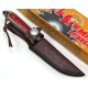 COUTEAU DE FORGE CHASSE style ANZA - FABRICATION ARTISANALE - SM6