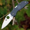 Couteau Spyderco Chaparral Lame Acier CTS HXP Manche Gray FRN Lockback SC152PGY - Livraison Gratuite