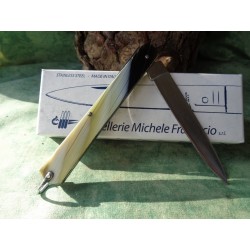 Couteau de Poche Italien Fraraccio Knives Siciliano Lame Acier Inox Manche Corne Made In Italy CMF0575101 - Livraison Gratuite