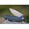 Couteau Lionsteel Kur Lame Acier Sleipner Manche G-10 Linerlock Made In Italy LSTKURBK - Livraison Gratuite