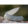 Couteau Lionsteel Kur Lame Acier Sleipner Manche Green G-10 Linerlock Made In Italy LSTKURGR - Livraison Gratuite