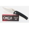 Couteau Ontario Carter Trinity Lame Acier AUS-8 Manche G-10/Titane Framelock ON8877 - Livraison Gratuite