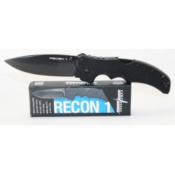 Couteau Cold Steel Recon 1 Lame Acier CPM S35VN Manche G-10 Lockback CS27BS - Livraison Gratuite