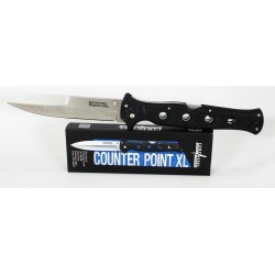 Couteau Cold Steel Counter Point XL Lame Acier AUS-10 Manche Griv-Ex Sécurité Tri-Ad Lock CS10AA - Livraison Gratuite
