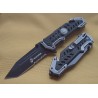 Couteau Tactical USMC Marines A/O Extraction & Evasion Tanto Acier Inox Manche Alu USMA1052BK - Livraison Gratuite