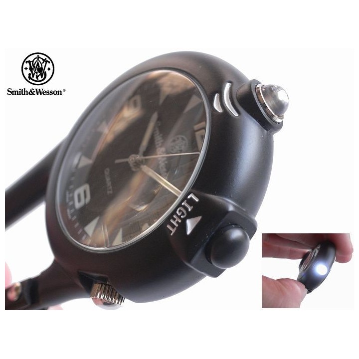 Montre Smith&Wesson S&W carabiner watch black Military watch SWW36BLK - Livraison Gratuite