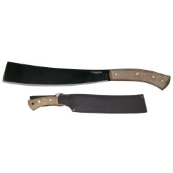 Machette Condor Cambodian Machete Lame Carbone 1075 Manche Micarta Etui Cuir Made El Salvador CTK3929103HC - Livraison Gratuite