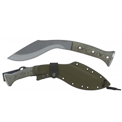 Couteau Condor K-TACT Kukri Lame Carbone 1075 Manche Micarta Etui Kydex Made El Salvador CTK181210 - Livraison Gratuite