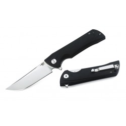 Couteau Bestech Paladin 13A-1 Black Lame Acier D2 Manche G-10 Linerlock Clip BTKG13A1 - Livraison Gratuite