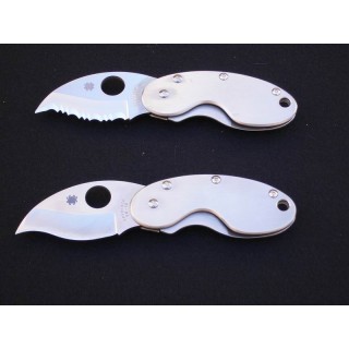 Spyderco Cricket SS Serrated - SC29S - Couteau Spyderco VG-10 Made In Japan - Livraison Gratuite