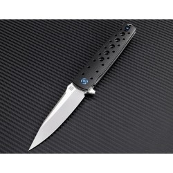 Couteau Artisan Virginia Lame Acier S35VN Manche Black G-10 Linerlock Clip ATZ1807GBKS - Livraison Gratuite