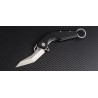 Couteau Artisan Cobra Karambit Lame Acier D2 Manche Black G-10 Clip ATZ1811PBKF - Livraison Gratuite