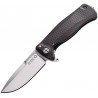 Couteau Lion Steel SR22 Black Lame Acier Sleipner Manche Aluminium Framelock Made Italy LSTSR22ABS - Livraison Gratuite