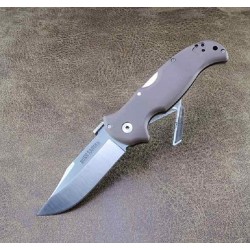 Couteau Cold Steel Bush Ranger Lame Acier CPM-S35VN Manche Brown G10 Tri-Ad Lock CS31A - Livraison Gratuite