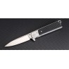 Couteau Artisan Classic Lame Acier D2 Manche G-10 Linerlock Clip ATZ1802PBKF - Livraison Gratuite