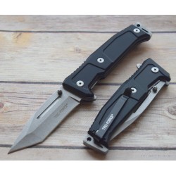 Couteau Tac Force Military A/O Lame Tanto Acier 3Cr13 Manche Aluminium Linerlock Clip TF969BK - Livraison Gratuite