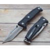 Couteau Tac Force Military A/O Lame Tanto Acier 3Cr13 Manche Aluminium Linerlock Clip TF969BK - Livraison Gratuite