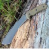 Couteau Tops Tundra Trekker TPTDTK01 Lame Acier Carbone 1095 Manche Micarta Etui Kydex Made USA - Livraison Gratuite