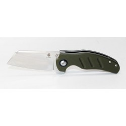 Couteau Kizer Cutlery Vanguard Mini Sheepdog C01C Lame Acier VG-10 Manche G10 Green KIV3488A2 - Livraison Gratuite