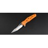 Couteau Artisan Interceptor Orange Manche G-10 Lame Acier D2 ATZ1812PSOE - Livraison Gratuite