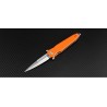 Couteau Artisan Hornet Orange Manche G-10 Lame Acier D2 ATZ1810POEF - Livraison Gratuite