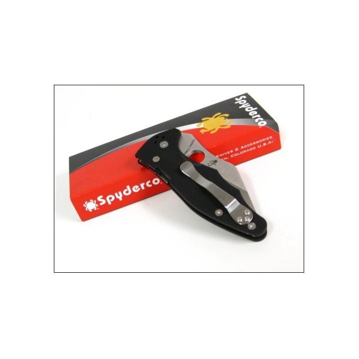 Couteau Spyderco Yojimbo 2 Acier CPM-S30V G-10 Handle Made In USA SC85GP2 - Livraison Gratuite