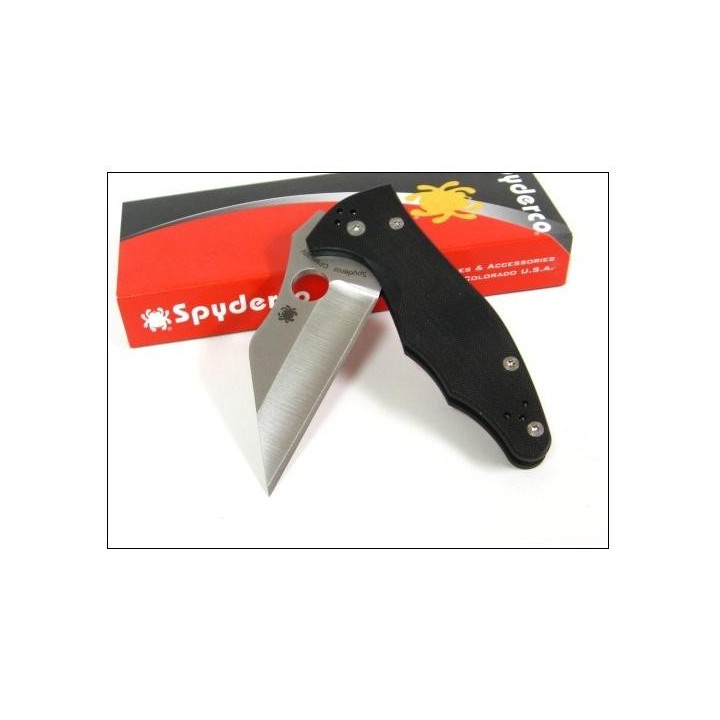Couteau Spyderco Yojimbo 2 Acier CPM-S30V G-10 Handle Made In USA SC85GP2 - Livraison Gratuite