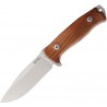 Couteau LION STEEL M5 Santos Lame Acier Sleipner Manche Bois Santos Etui Cuir Made In Italy LSTM5ST - Livraison Gratuite