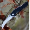 Couteau Artisan Eagle Black Lame Acier D2 Manche Black G-10 ATZ1816PBKF - Livraison Gratuite
