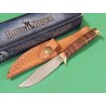 Lot de Couteaux De Chasse 3 Skinner Short Skinner Leather Wrapped Manche & Etui Cuir RR1636 - Livraison Gratuite