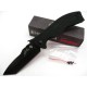 Couteau de Combat Kershaw Emerson CQC-8K Tanto Lame Acier 8Cr13MoV Manche G-10 Framelock Clip KS6044TBLK - Livraison Gratuite
